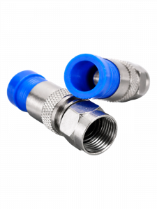 Орбита OT-AVT18 штекер F компрессионный-обжимной (RG-6) (УПАКОВКА 50ШТ)